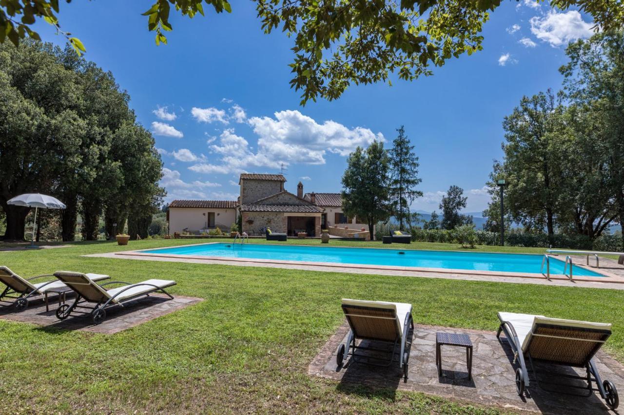 Villa Montepescini Murlo Bagian luar foto