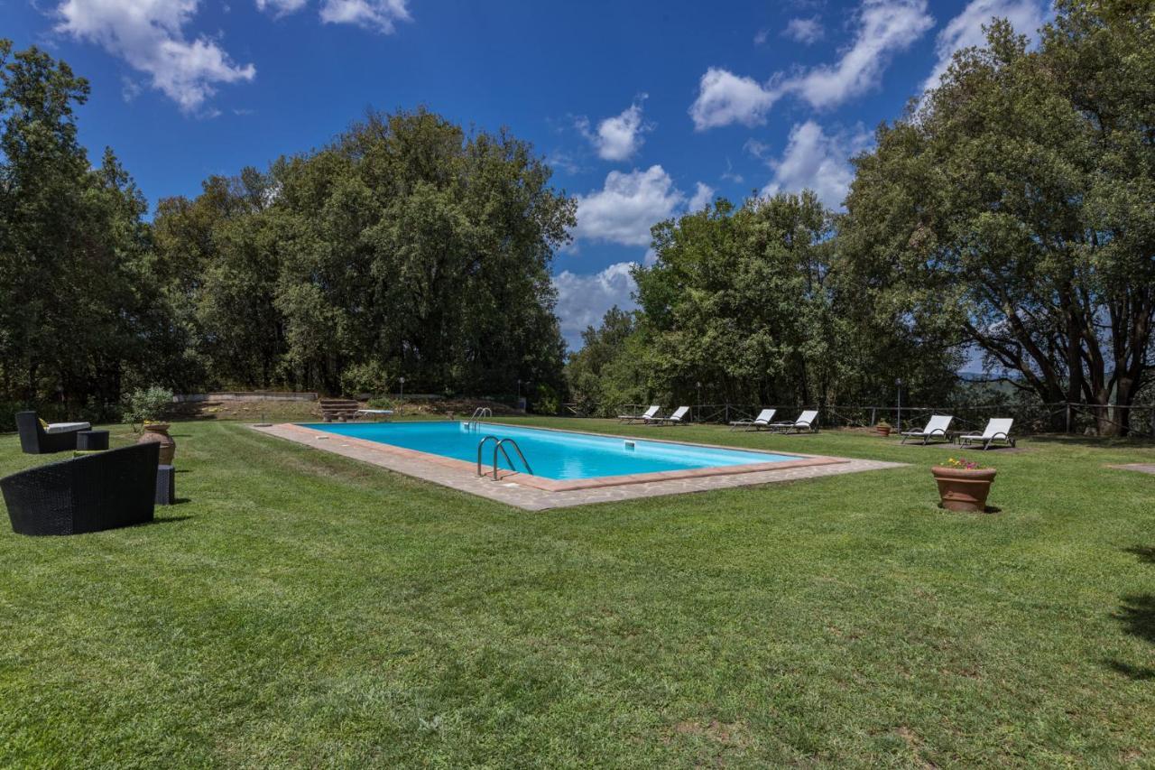 Villa Montepescini Murlo Bagian luar foto