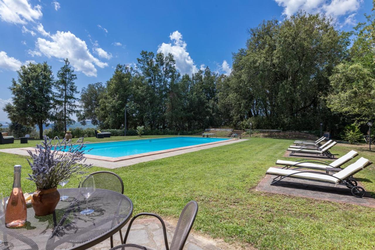Villa Montepescini Murlo Bagian luar foto