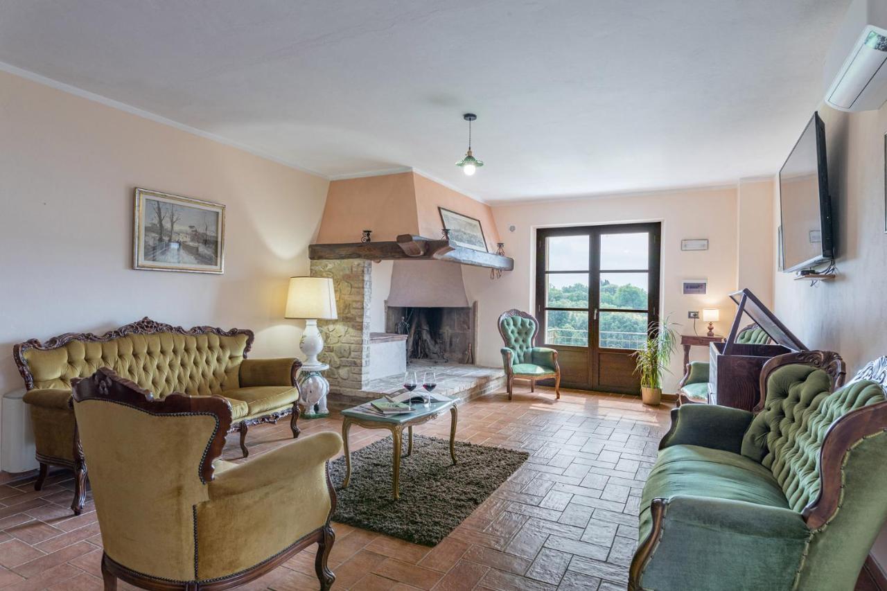 Villa Montepescini Murlo Bagian luar foto